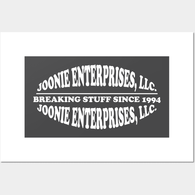 Joonie Enterprises, LLC: Breaking Stuff Since 1994 Wall Art by Maries Papier Bleu